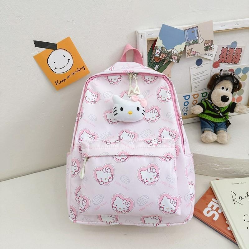 Charmantes Cartoon-Rucksack für Kinder Leichter Nylon Große Und Kleine Größen