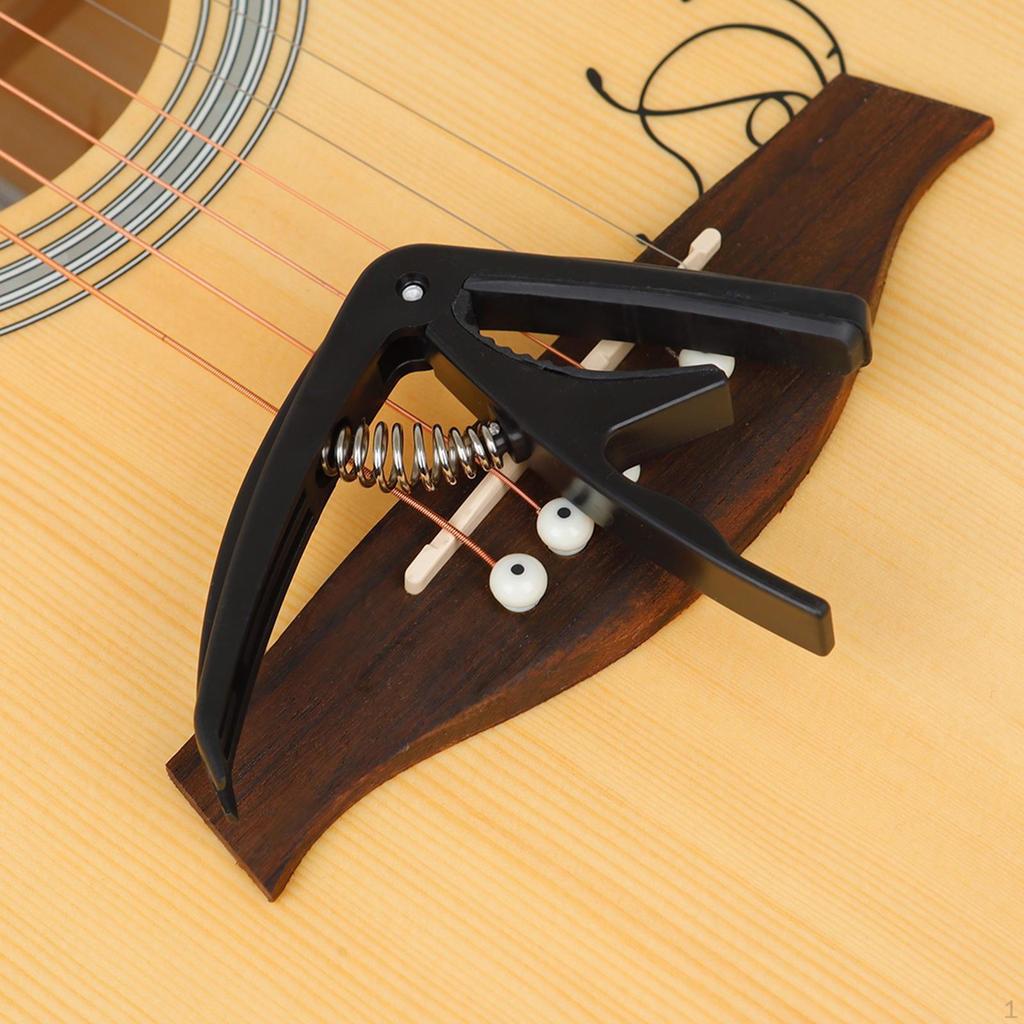 Resin Clamp for Capo Ukulele 4 Strings Soprano Concert Tenor Baritone Light