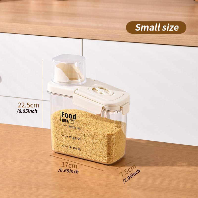 Household Pet Grain Storage Tank, Large Capacity Kitchen Grain Storage Tank, Pet Food Storage Tank, Double Sealed Moisture-Proof