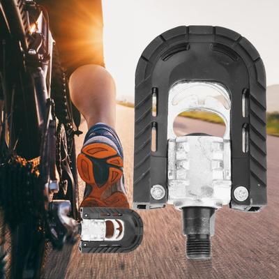 2 Stück Fahrradpedal Universal Leichtgewicht Links Rechts Mountain Road Faltfahrrad Flachpedal Plattform Fahrrad Ersatzzubehör