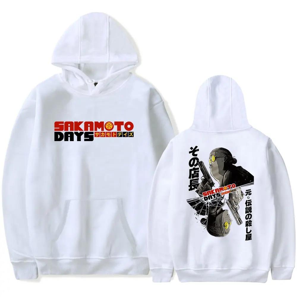 Anime Sakamoto Days Taro Sakamoto Vintage 90er Hoodie Harajuku Hip-Hop Streetwear Sweatshirt Herbst Winter Pullover Trainingsanzug Damen Herren Kleidung