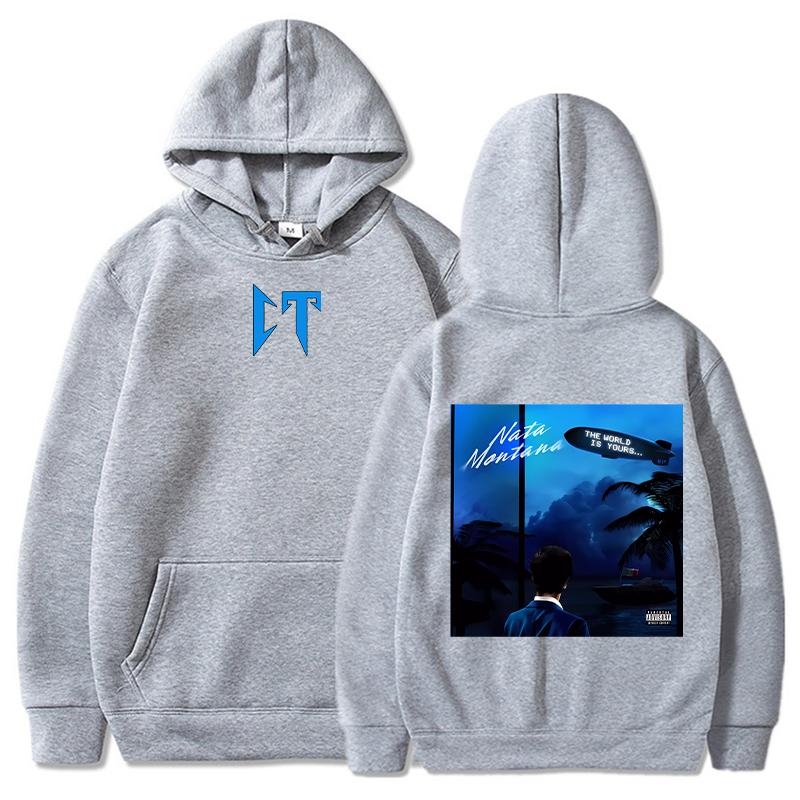 Natanael Cano Nata Montana Hoodies Corridos Tumbados Merch Damen Herren Kapuzenpullover Mode Lässig HipHop Sweatshirts Harajuku