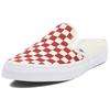 Vans Slip-on Low-Top Skateboard Shoes Unisex Red And White Plaid Vans VN0004KTTLF1