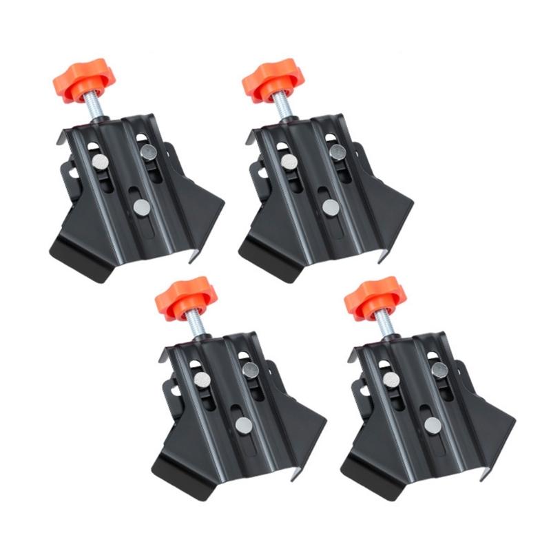 Sturdy Stainlesses Steel Materials 90 Degree Corner Clamp Accessory for Practical Woodworking and Metal Framing