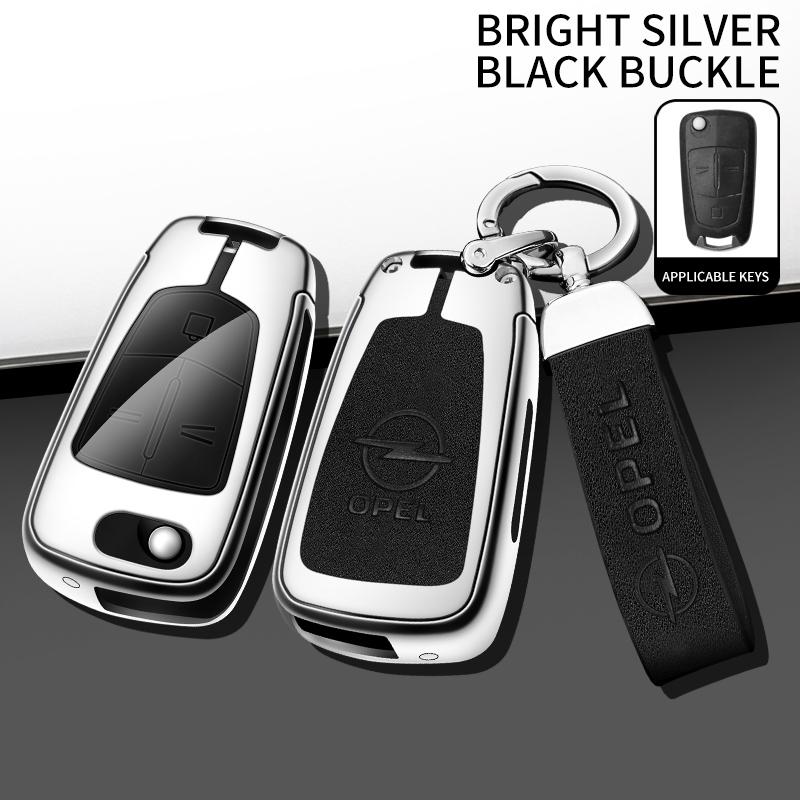 Car Key Chain Metal Key Shell Car TPU Zinc Alloy Key Case Bag For Opel OPCline ASTRA CORSA INSIGNIA MOKKA VECTRA GTC Tigra