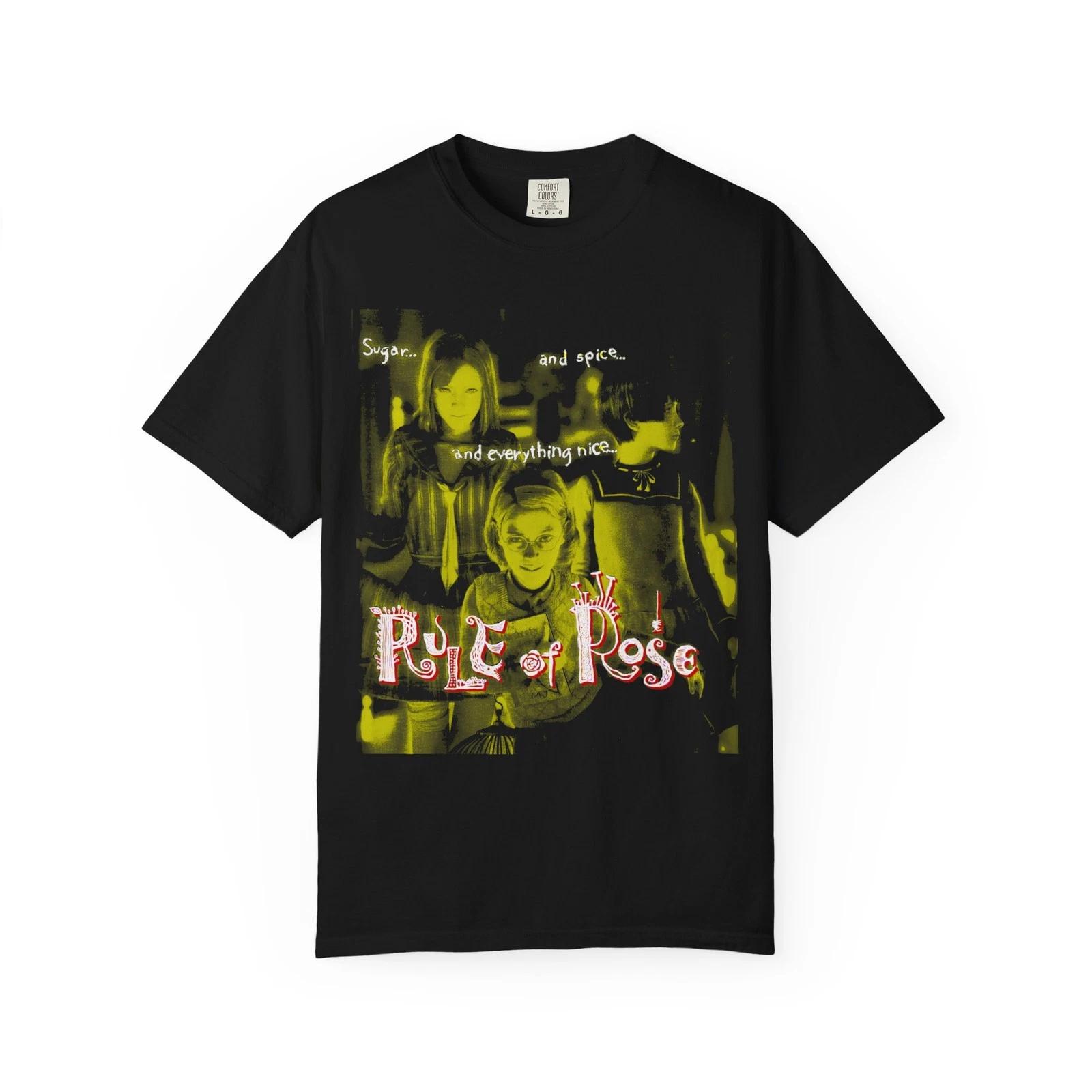

Rule of Rose PS2 Unisex 100% Cotton T-shirt Mens Tees Top, Vintage Gaming Tee, Retro Video Game Shirt, M