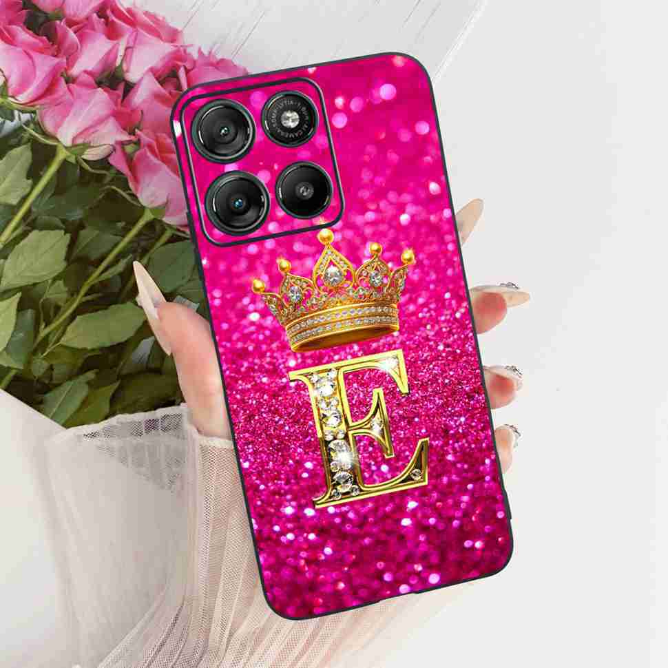 For Motorola Moto G67 Power Case Couple 26 Letters Cover Soft Silicone Phone Cases For Moto G 67 G67 Power Bumper