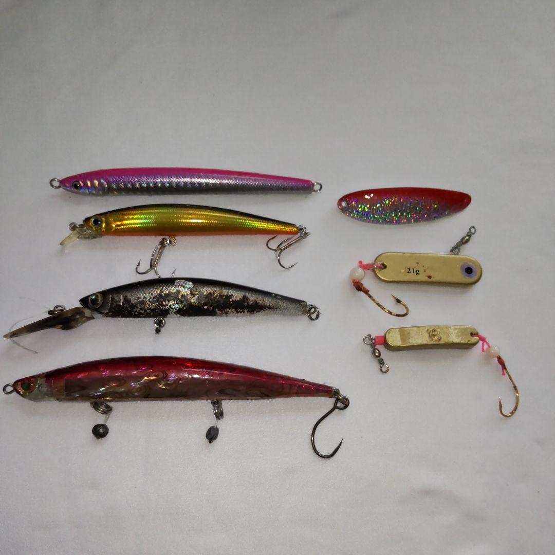 Used Lure 7 piece set VIXEN daiwa used item