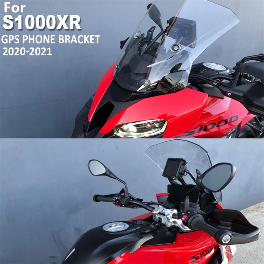 For BMW S1000XR 2020-2021 Motorcycle GPS navigation bracket Phone Holder USB Charging