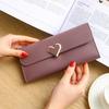 Luxury Love Heart Wallets Women Long Wallets Purses for Ladies Girl Money Pocket Card Holder Female Wallets Phone Clutch Bag