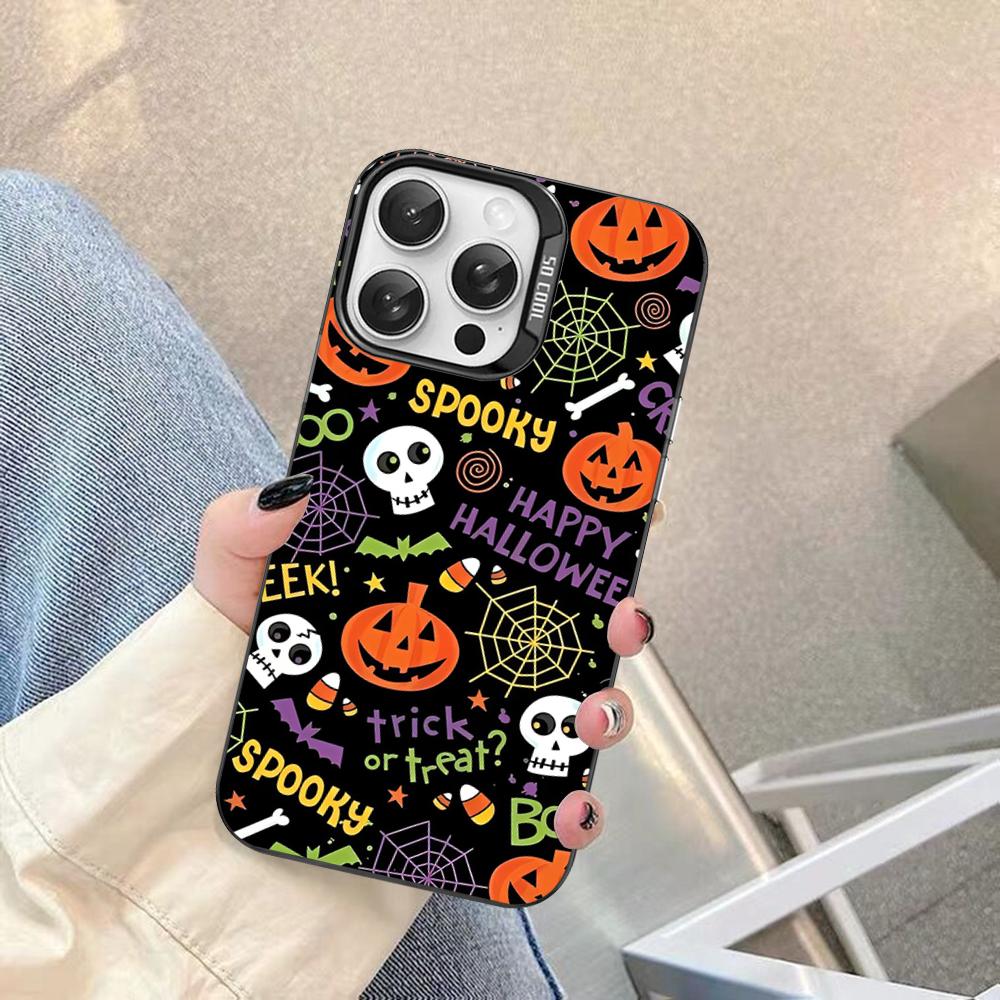Thriller Halloween Phone Case For IPhone 16 15 14 13 12 11 Pro Max X XR XSMAX 8 7 Plus Matte Shockproof Back Cover