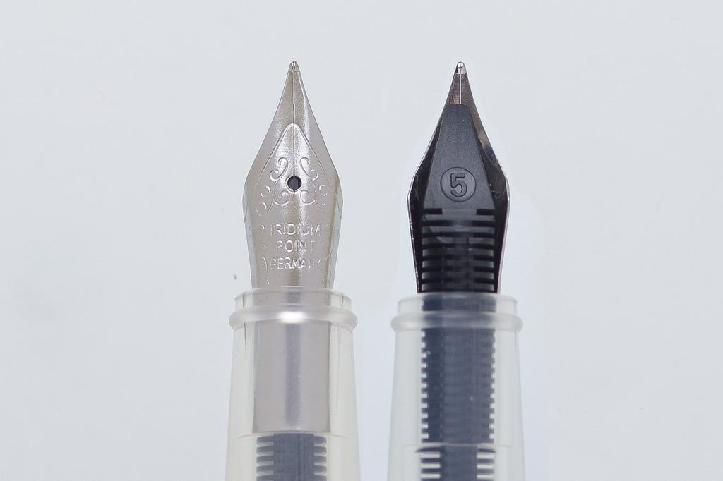 Herbin Skeleton Fountain Pen for Cartridge F Includes 1 Cartridge Ink Night Length HERBIN Ink, (Fine Nib), (Color Blue), 11.8cm, hb-pen06
