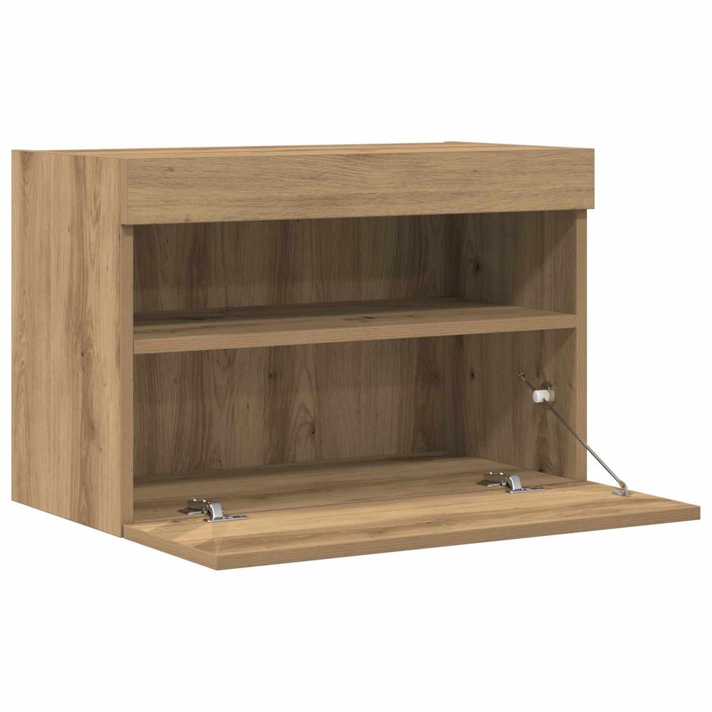 TV Wall Cabinet Artisan Oak 60 X 30 X 40 Cm Particleboard