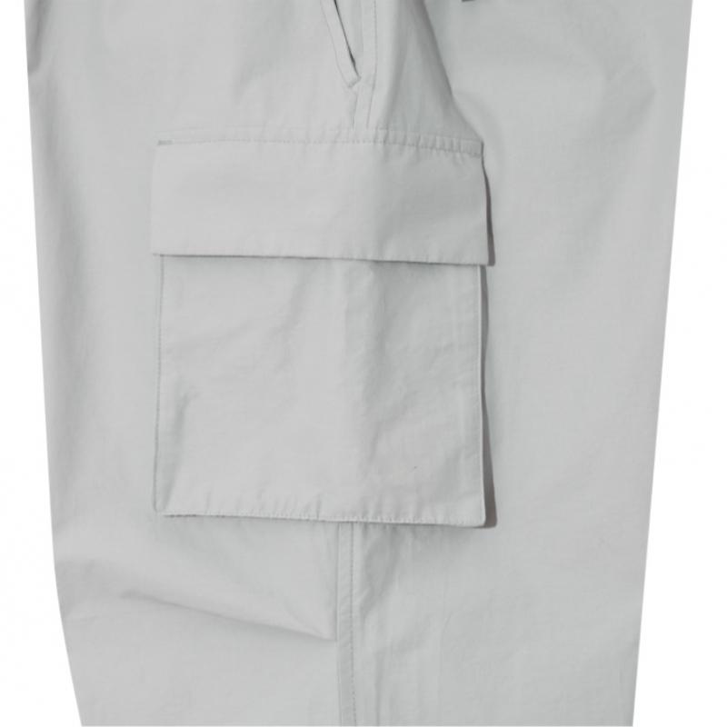 Kangol Women S Nylon Cargo pantS Light Grey 4574