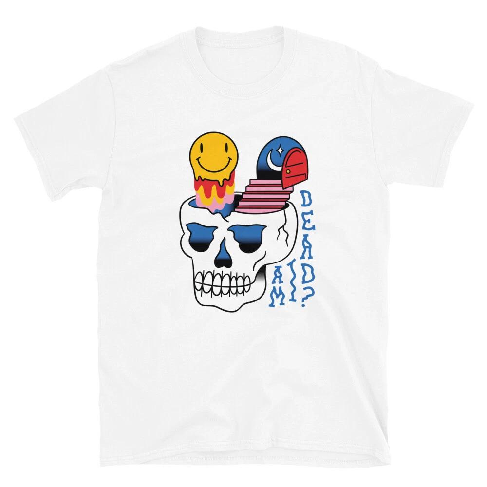 Am I Dead Mind Blowin Trippy Mythical Nightmare T-Shirt 3XL