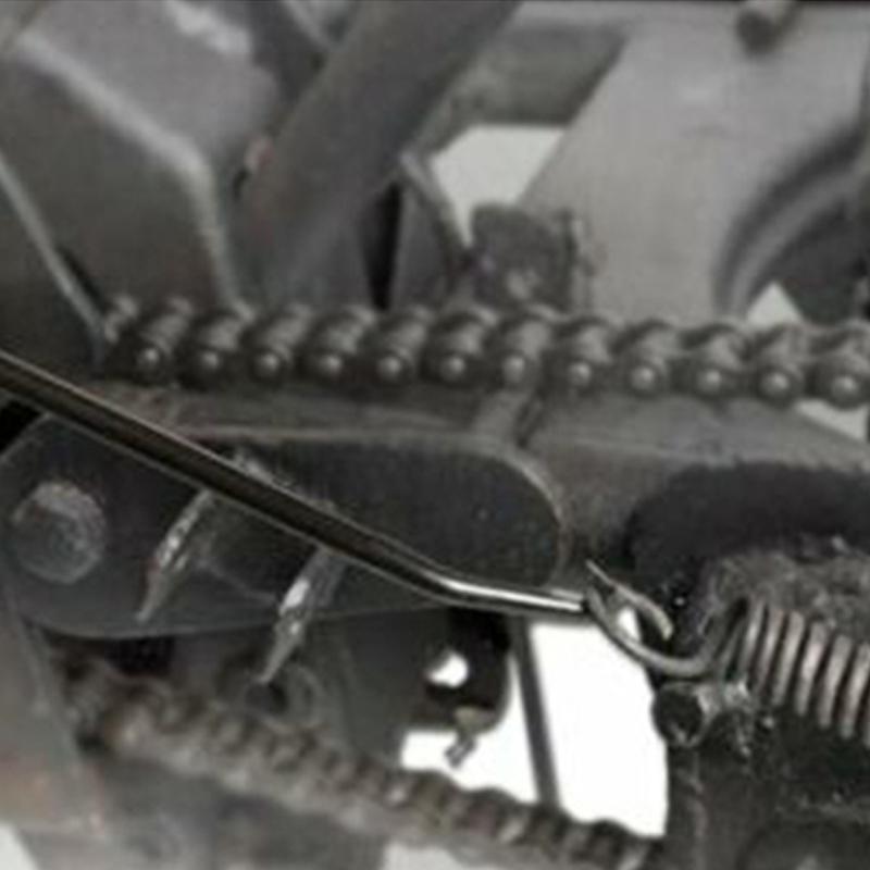 Reparasjonsverktøy for fjerning av fjærer Motorsykkeleksosfjærkrok T-formet håndtak Eksosrør Fjærtrekkermonteringskroker