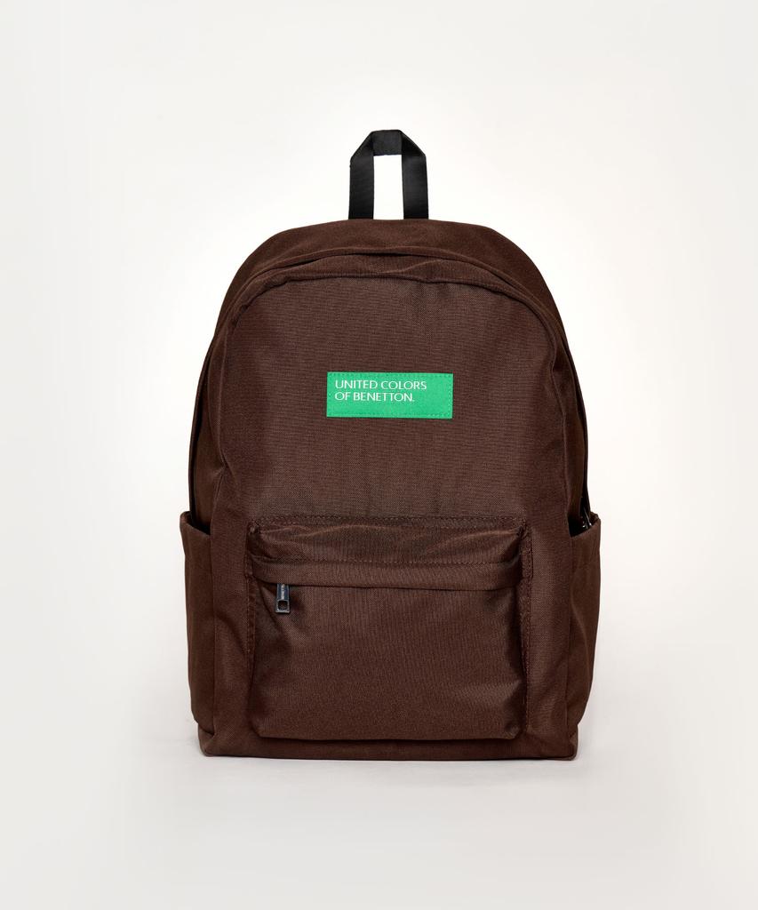 Benetton Vivid Laptop Backpack - [Brown]