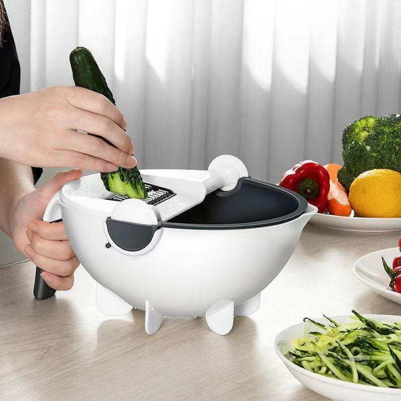 Multifunktionaler Küchengemüseschneider & Reibe