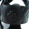 Excellent LOUIS VUITTON Sandals Star trail line Black brown Monogram canvas Women 36.5 Used