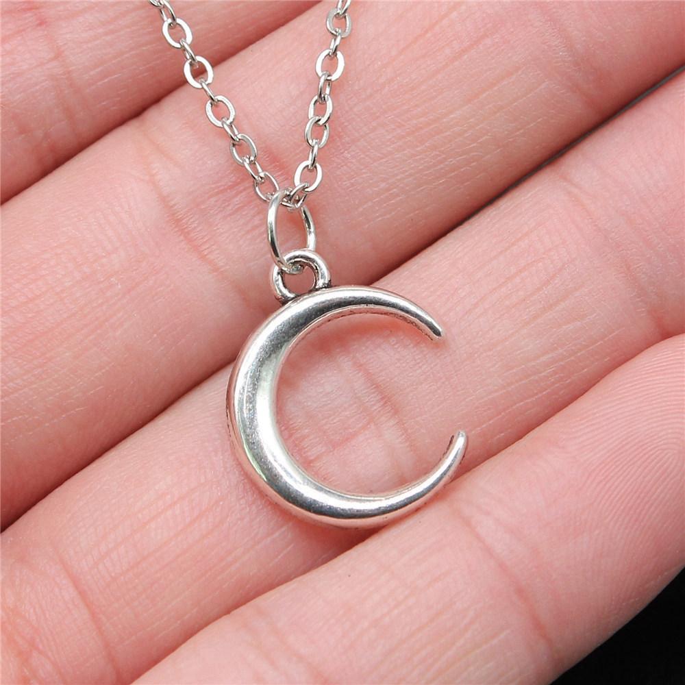 Necklace Chokers 40cm Short Chain The Sun Moon Kids' Jewelry Materials QN071