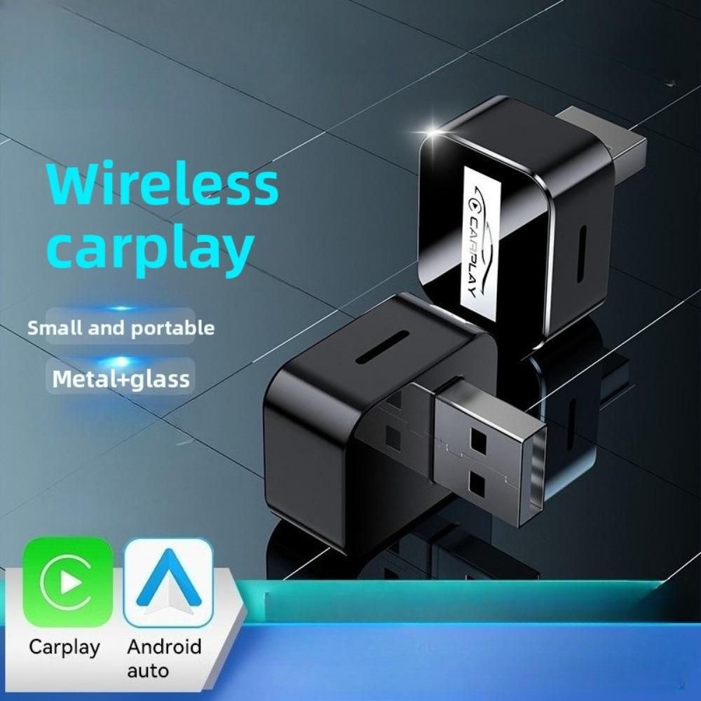 Wireless CarPlay Adapter Convert Wired To Wireless CarPlay Box Android Auto Smart CarPlay Dongle for Car Stereo