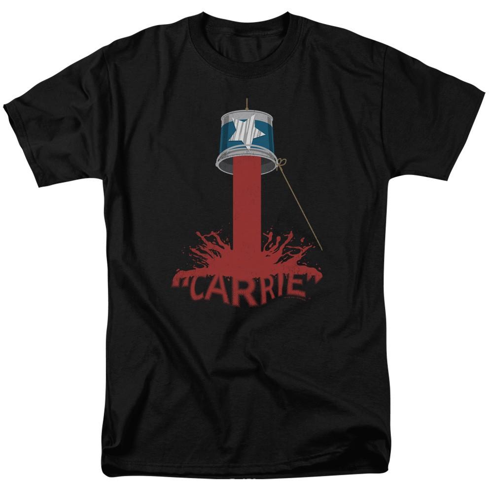 Carrie - Bucket Of Blood - Adult Unisex Short Sleeve T-Shirt - Black 3XL