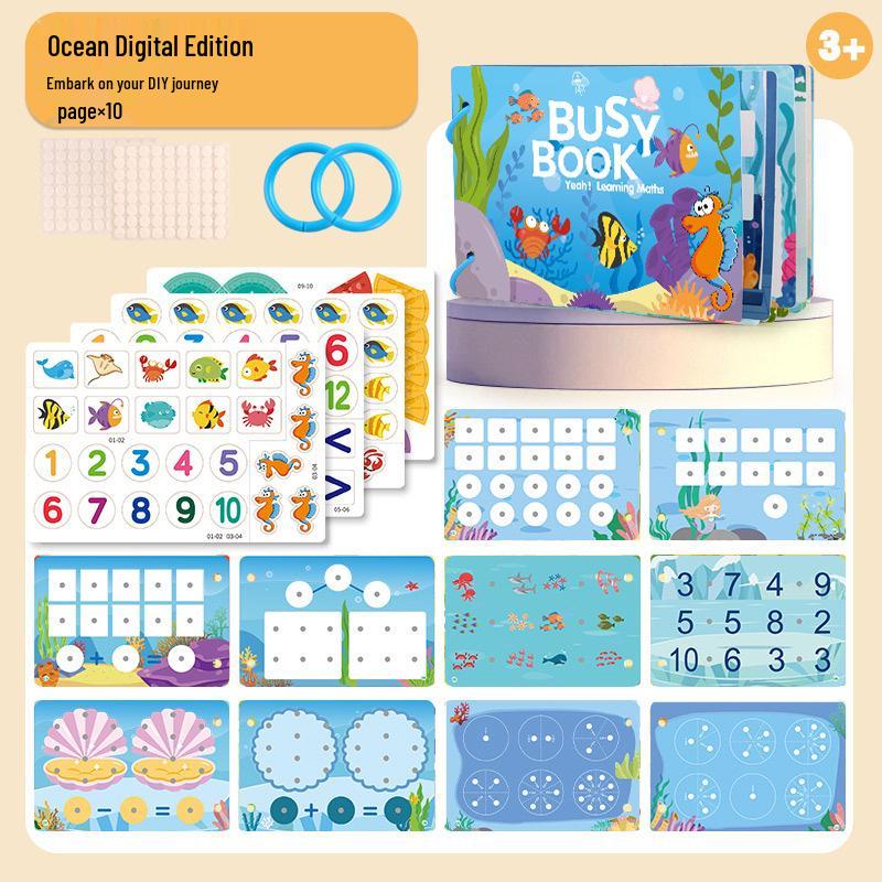 Infant Enlightenment Sticker & Quiet Book: Tear-Apart Early Education for Toddlers