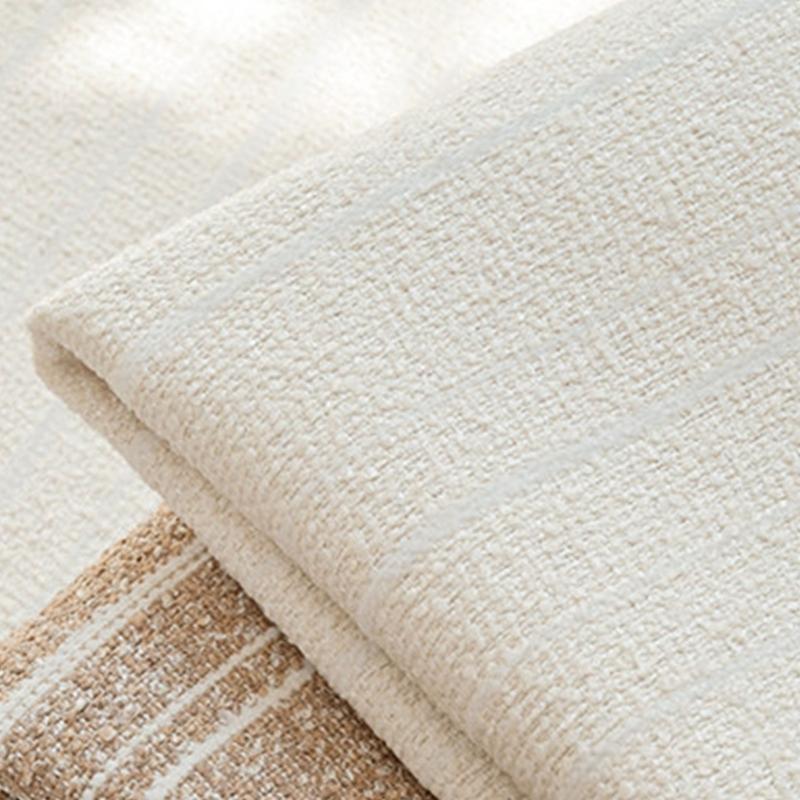 Luxurious Velvets Textured Antislip Sofa Pad Modern Cream Color Living Room Seats Cushions with Breathable Meshes