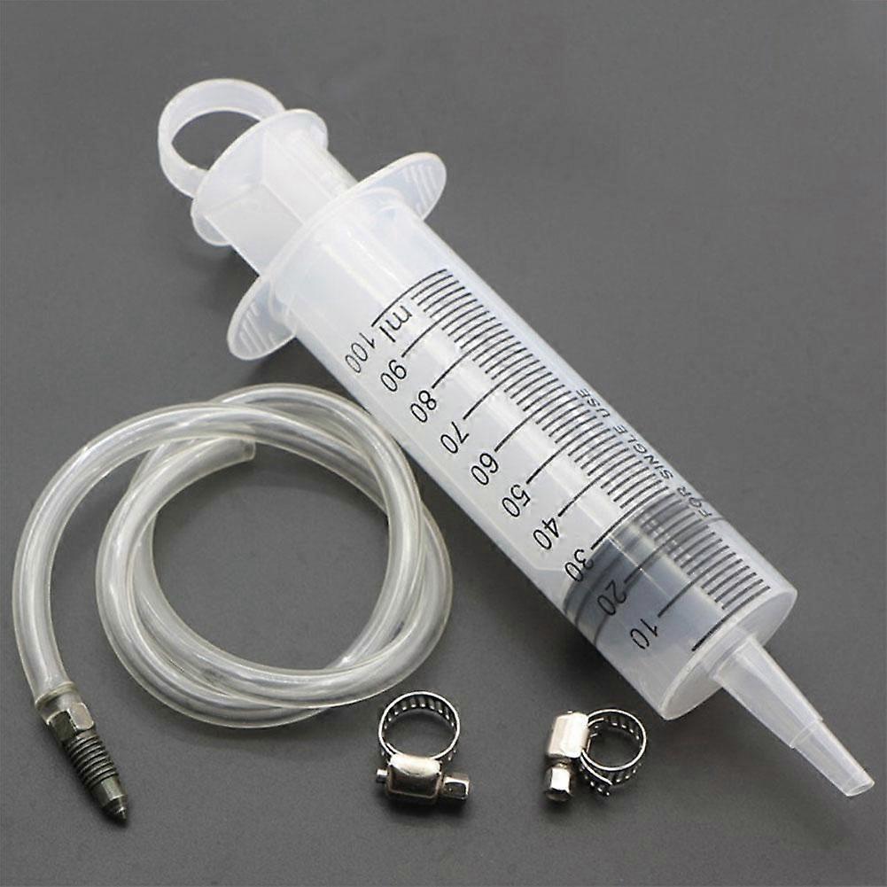 Motorcycle Bleed Kit Caliper Gas Bleed Syringe Tool For Hydraulic Brake