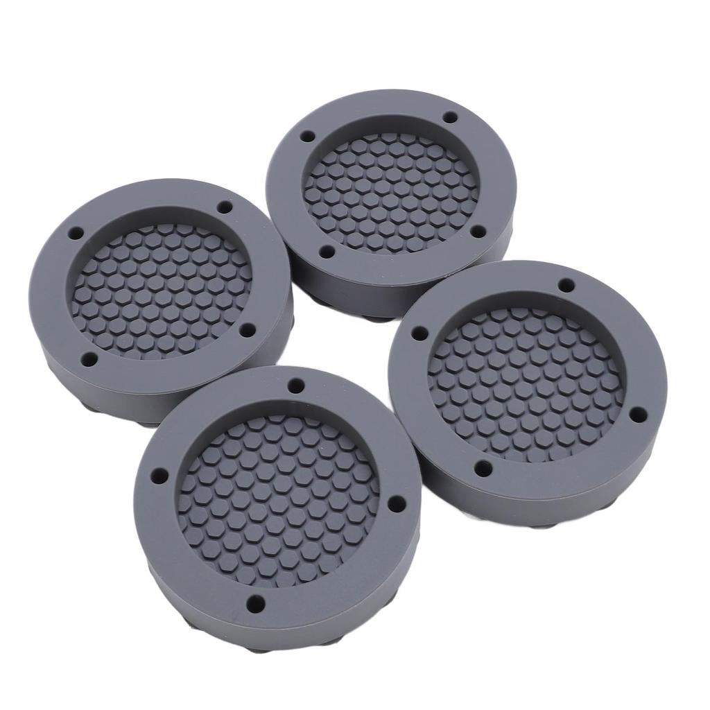 4pcs Washing Machine Vibration Damper with Powerful Suction Cup Washing Machine Anti Vibration Mat