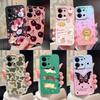 Pour Xiaomi Poco C85 C85X C75 C71 C65 Coque Mignon Chaton Goutte de Cerise Résistante aux Chocs Anti-Poussière Housse Arrière Souple Pour PocoC85X PocoC71 Capa