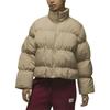 New Jordan Puffer Jacket Women's Khaki FB5150-277