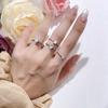 Vinregem 925 Sterling Silver 3EX VVS1 D Color Emerald Cut 4*6 MM 0.8CT Real Moissanite Diamonds Women Ring Wedding Party Fine Jewelry Gifts