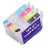 4 Colors Ink Cartridge with Permanent Chip Refill Printing Boxes Black Cyan Magenta Yellow T1811 T1812 T1813 T1814