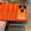 Retro Bright Glossy Crocodile Leather Case For iPhone 17 Air 16 15 14 13 Plus Pro Max 11 Business Shockproof Armor Cover