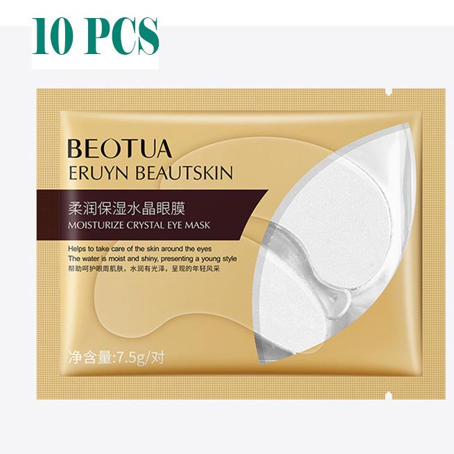 

Маска для глаз с золотыми морскими водорослями увлажняет, питает и осветляет тонкие линии и темные круги 10pcs белый