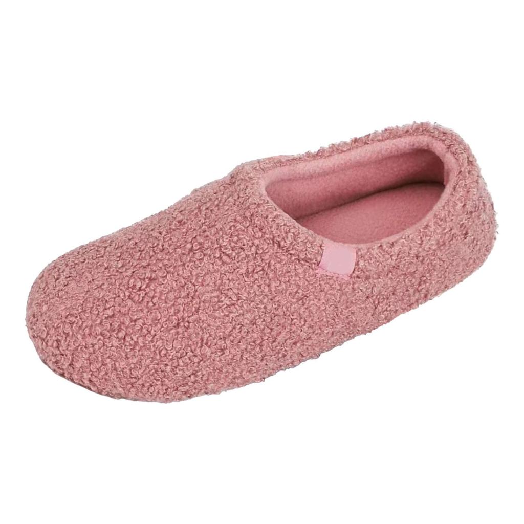 Fuzzy Feet Slippers for Women Women's Solid Color Padded Warm Soft Bottom Mute Footwear Home Cotton Women S Slippers Size 9 1/2