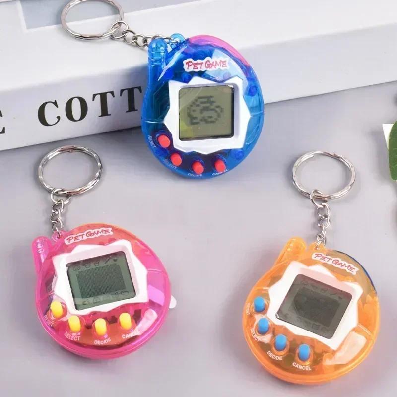 1PC Transparente elektronische Haustiere Tamagotchi Nostalgic 168 Haustiere in einem virtuellen Cyber ​​Digital Nostalgic Funny Toys Pixel Funny Play