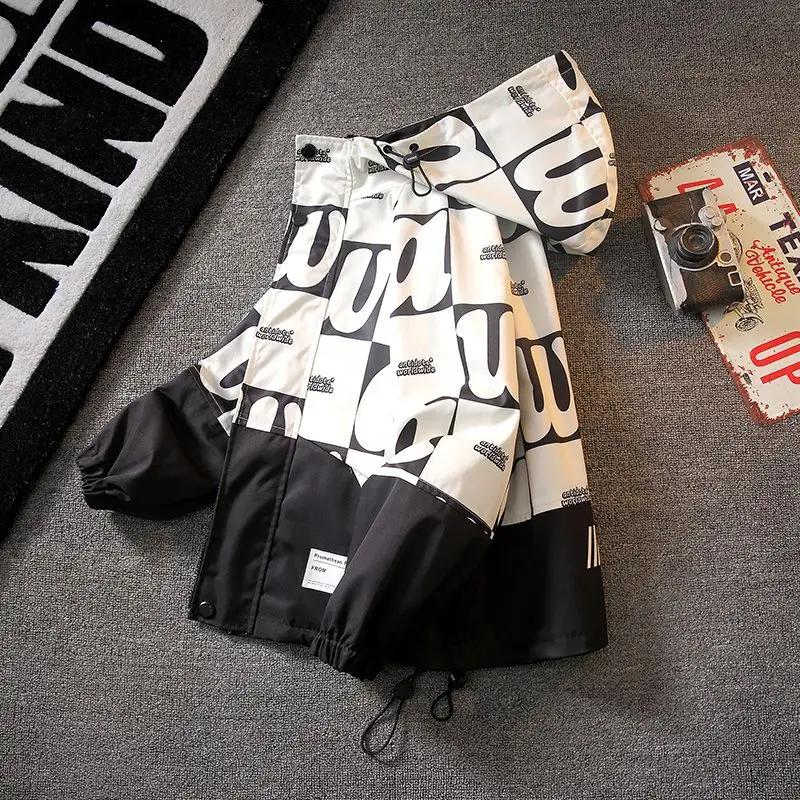 Jungen Mantel Jacke Baumwolle Oberbekleidung Windschutz Perfekter Frühling Herbst Übermantel Kinder Warme Kleidung