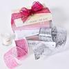 10 Yards/Roll Wired Edge Ribbon Glitter Sequins Organza Ribbon  Christmas Tree Decor