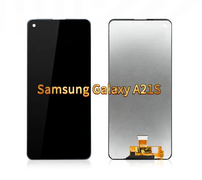 

LCD Screen and Digitizer Full Assembly for Samsung Galaxy A21S