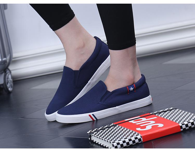 Denim Men's Canvas Shoes Slip-On Sneakers Male Flats Breathable Loafers for Men 2024 Summer Trainers Light Black Shoes Footwear