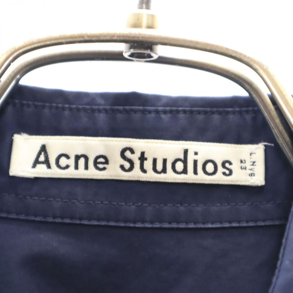 ACNE STUDIOS No sleeve shirt 32 Navy Cut Women Used