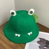 Cute and funny fisherman hat children cartoon three-dimensional big eyes dome basin hat men sweet and cute sunshade sunscreen hat