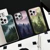 Forest Landscape Phone Case For IPhone 16 15 14 13 12 11 Pro Max X XR XSMAX 8 7 Plus Matte Shockproof Back Cover