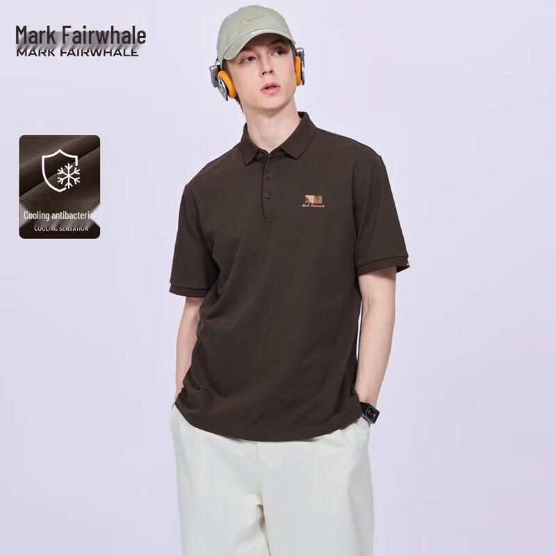 Mark Fairwhale Men s Cooling Embroidered Polo Shirt L