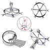 Adjustable Huge Stainless Steel Anal Dilator Metal Vaginal Speculum Fisting Vaginal Dilator Anal Training dildos Adult Sex Toys
