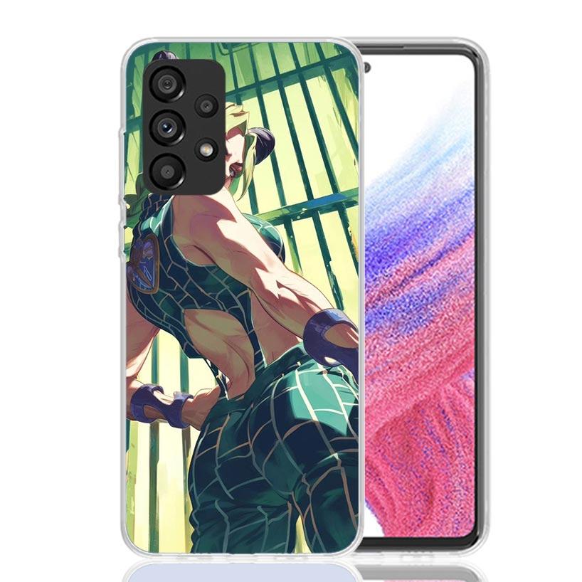 JoJo's Bizarre Adventure Jolyne Cujoh Phone Case For Samsung Galaxy A17 A16 A14 A15 A13 A57 A56 A54 A55 A53 A37 A36 A34 A35 A33