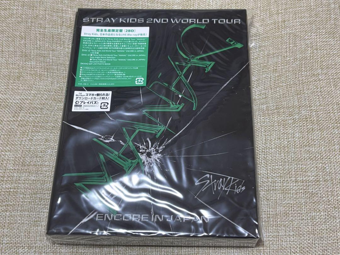 

[USED] straykids MANIAC ENCORE Blu-Ray