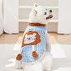 Thicken Dog Lion Pattern Costume Warm Dog Thermal Vest Cartoon Pet Sweater  Autumn Winter